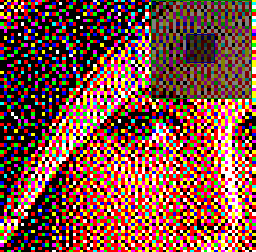 Zoom tramage RGB